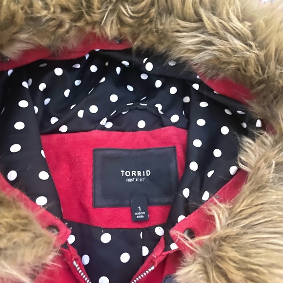 Torrid Red Coat - Picture 2 of 4